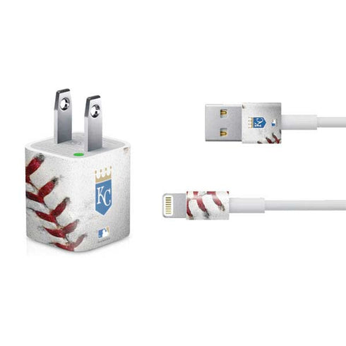 MLB Kansas City Royals Game Ball iPhone Charger (5W USB) Skin