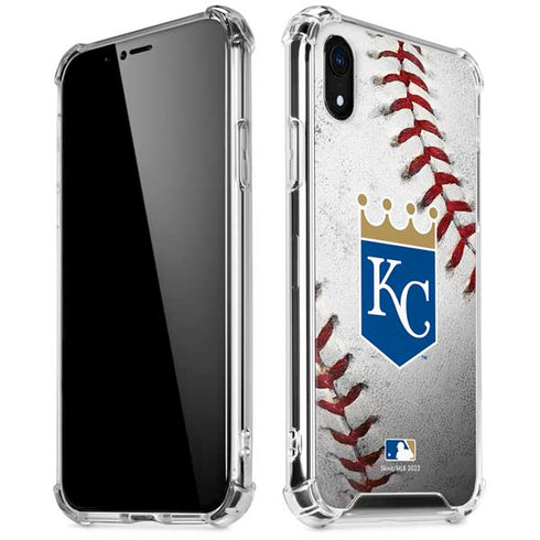 MLB Kansas City Royals Game Ball iPhone XR Clear Case