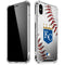 MLB Kansas City Royals Game Ball iPhone XS Max Clear Case