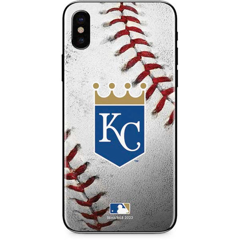 MLB Kansas City Royals Game Ball iPhone XS Max Skin