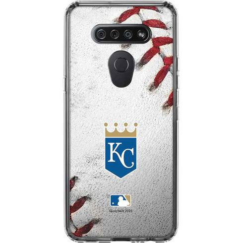 MLB Kansas City Royals Game Ball LG K51/Q51 Clear Case