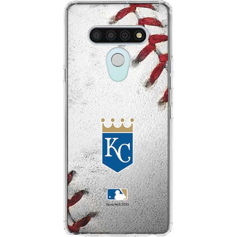 MLB Kansas City Royals Game Ball LG Stylo 6 Clear Case