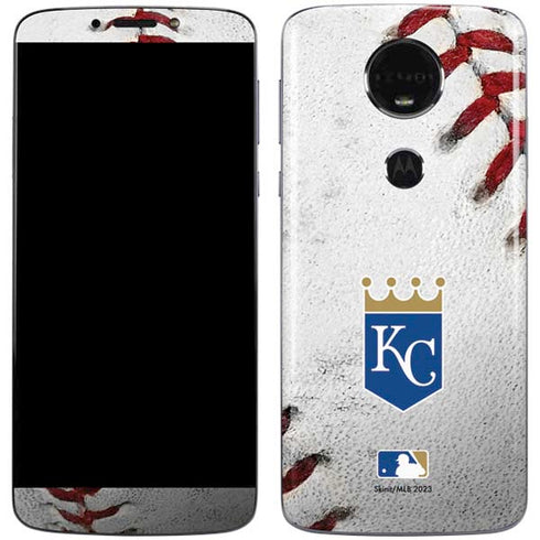 MLB Kansas City Royals Game Ball Moto E5 Plus Skin