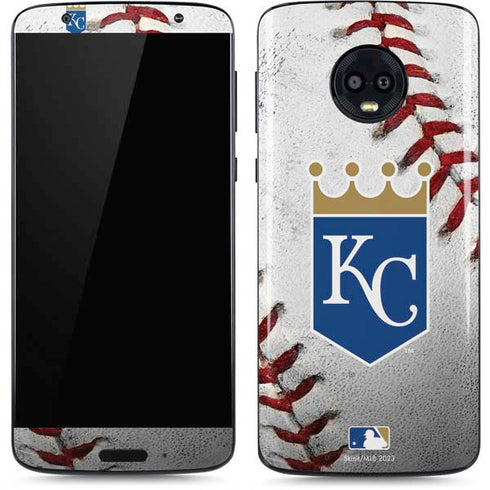 MLB Kansas City Royals Game Ball Moto G6 Skin