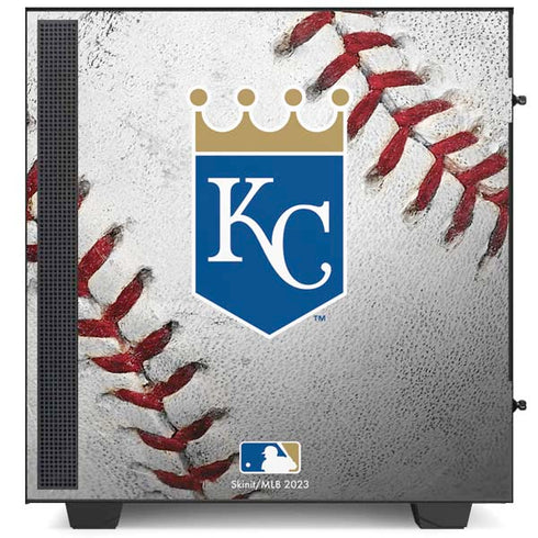 MLB Kansas City Royals Game Ball NZXT H510 Compact ATX Mid-Tower Case Skin