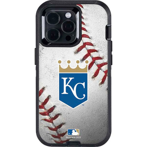 MLB Kansas City Royals Game Ball Otterbox Defender iPhone Skin