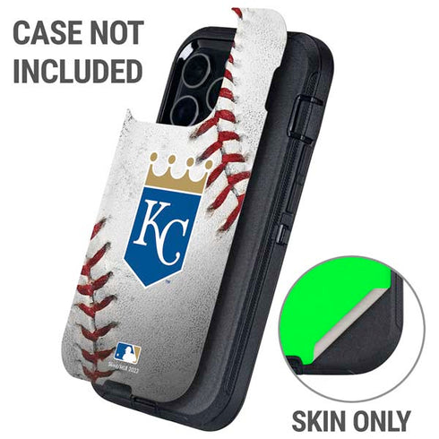 MLB Kansas City Royals Game Ball Otterbox Defender iPhone Skin