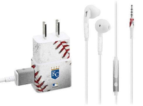 MLB Kansas City Royals Game Ball Phone Charger Skin