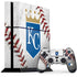 MLB Kansas City Royals Game Ball PS4 Console and Controller Bundle Skin