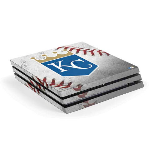 MLB Kansas City Royals Game Ball PS4 Pro Console Skin