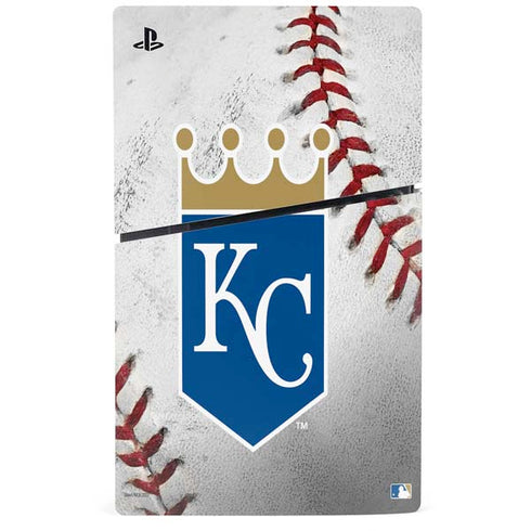 MLB Kansas City Royals Game Ball PS5 Slim Digital Edition Console Skin