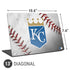 MLB Kansas City Royals Game Ball Universal Laptop 13in (10.6 x 7.6in) Skin