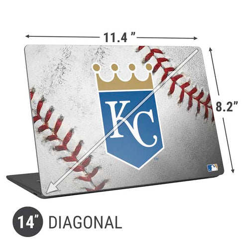 MLB Kansas City Royals Game Ball Universal Laptop 14in (11.4 x 8.2in) Skin