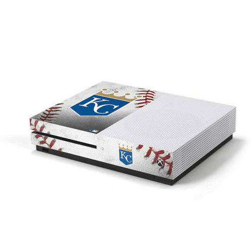 MLB Kansas City Royals Game Ball Xbox One S Console Skin