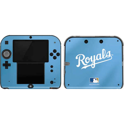 MLB Kansas City Royals Jersey Alternate Nintendo 2DS Skin