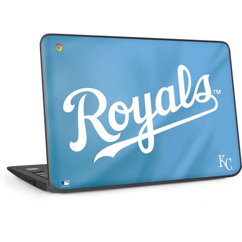 MLB Kansas City Royals Jersey Alternate HP Chromebook Skin