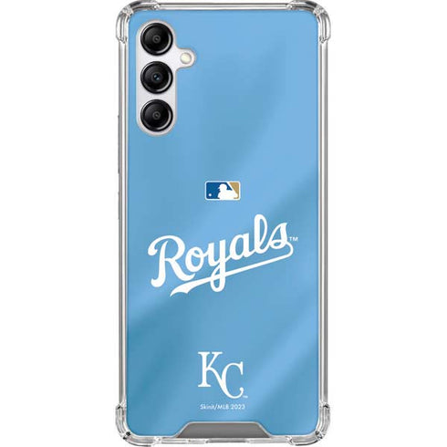 MLB Kansas City Royals Jersey Alternate Galaxy A14 5G Clear Case