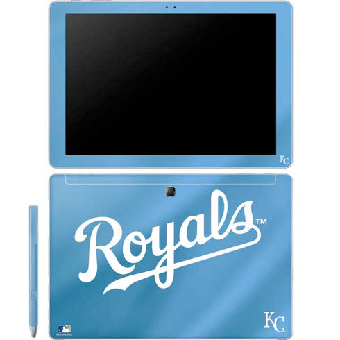 MLB Kansas City Royals Jersey Alternate Galaxy Book 12in Skin