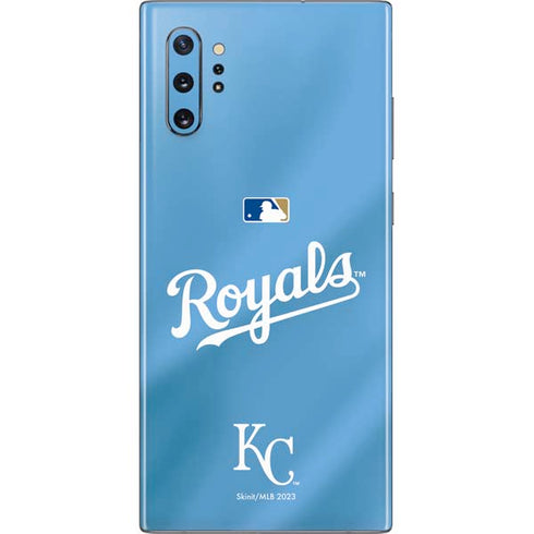 MLB Kansas City Royals Jersey Alternate Galaxy Note 10 Plus Skin