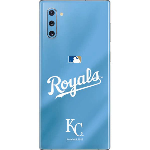MLB Kansas City Royals Jersey Alternate Galaxy Note 10 Skin