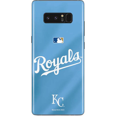 MLB Kansas City Royals Jersey Alternate Galaxy Note 8 Skin