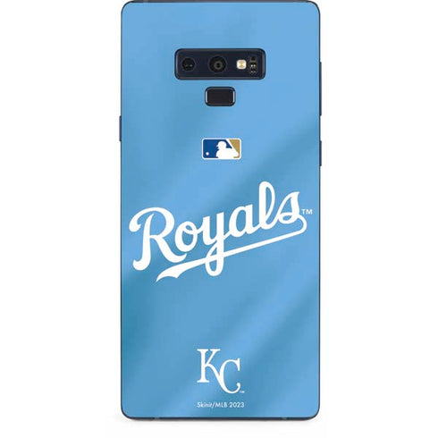 MLB Kansas City Royals Jersey Alternate Galaxy Note 9 Skin