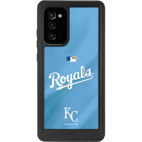 MLB Kansas City Royals Jersey Alternate Galaxy Note20 5G Waterproof Case