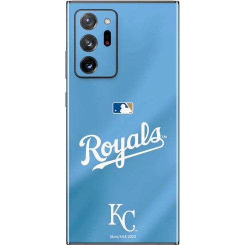 MLB Kansas City Royals Jersey Alternate Galaxy Note20 Ultra 5G Skin