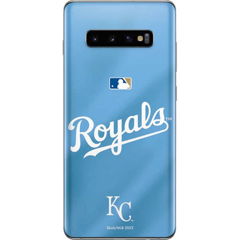 MLB Kansas City Royals Jersey Alternate Galaxy S10 Plus Skin