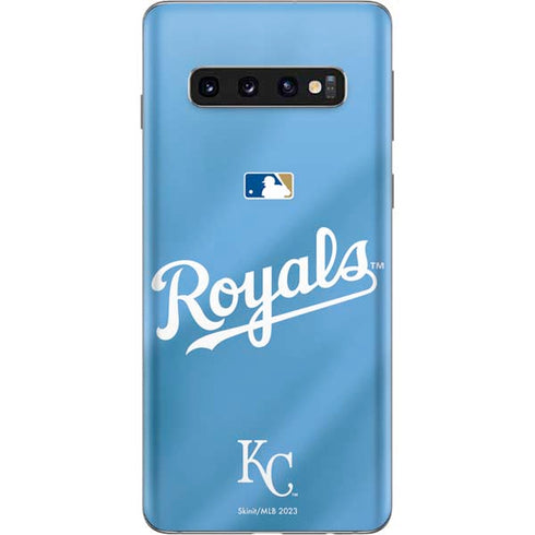 MLB Kansas City Royals Jersey Alternate Galaxy S10 Skin