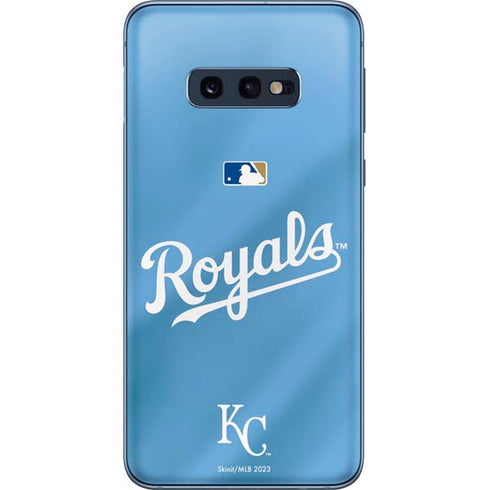 MLB Kansas City Royals Jersey Alternate Galaxy S10e Skin