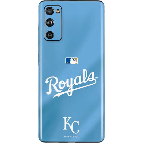 MLB Kansas City Royals Jersey Alternate Galaxy S20 Fan Edition Skin