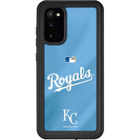 MLB Kansas City Royals Jersey Alternate Galaxy S20 Waterproof Case