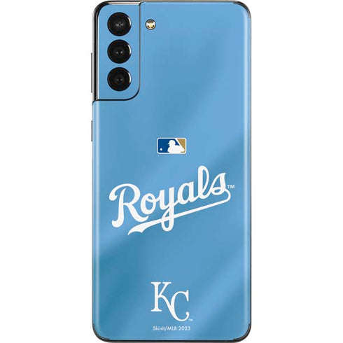 MLB Kansas City Royals Jersey Alternate Galaxy S21 Plus 5G Skin