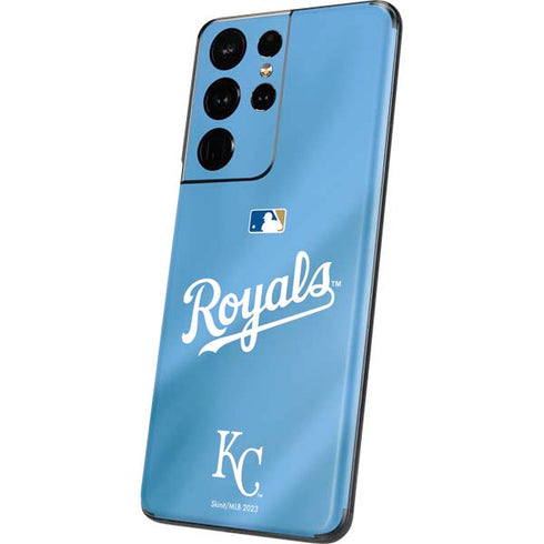 MLB Kansas City Royals Jersey Alternate Galaxy S21 Ultra 5G Skin