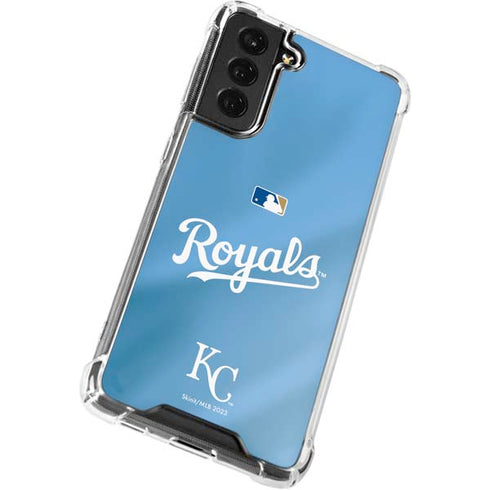 MLB Kansas City Royals Jersey Alternate Galaxy S22 Clear Case
