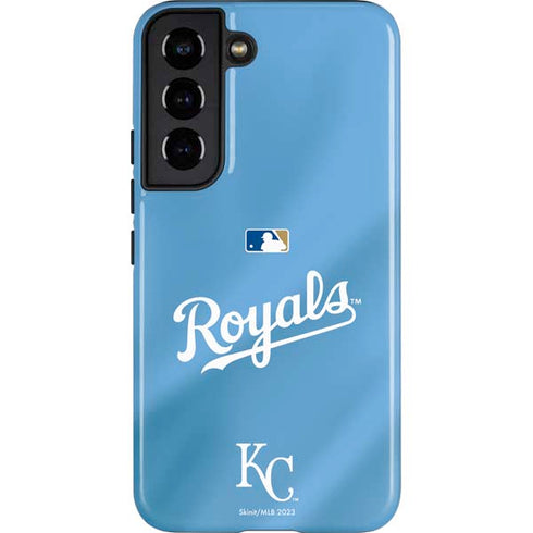 MLB Kansas City Royals Jersey Alternate Galaxy S22 Pro Case