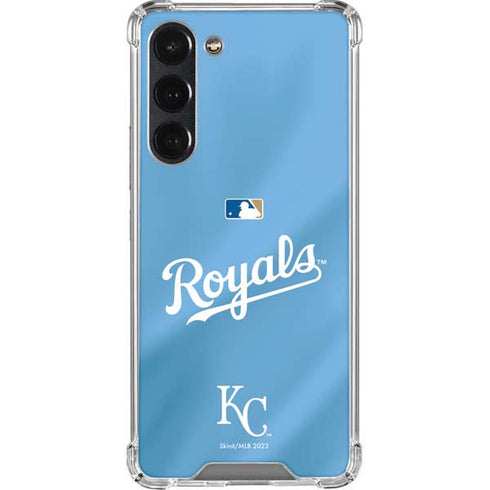 MLB Kansas City Royals Jersey Alternate Galaxy S23 Plus Clear Case