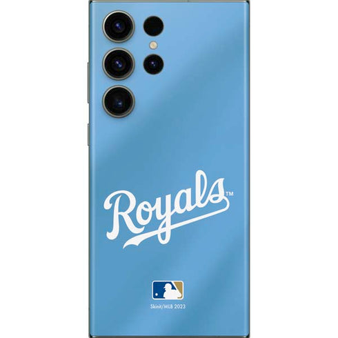 MLB Kansas City Royals Jersey Alternate Galaxy S23 Ultra Skin