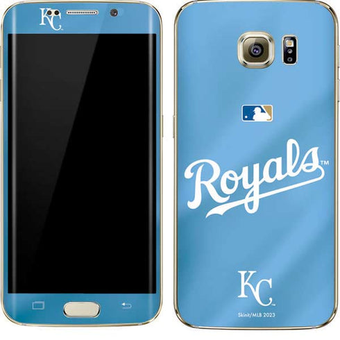 MLB Kansas City Royals Jersey Alternate Galaxy S7 Edge Skin