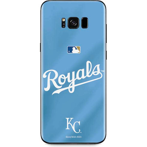 MLB Kansas City Royals Jersey Alternate Galaxy S8 Skin