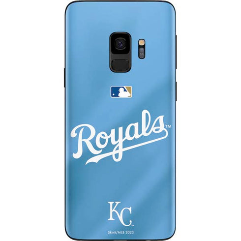 MLB Kansas City Royals Jersey Alternate Galaxy S9 Skin