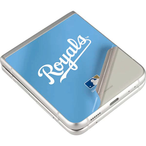 MLB Kansas City Royals Jersey Alternate Galaxy Z Flip4 5G Skin
