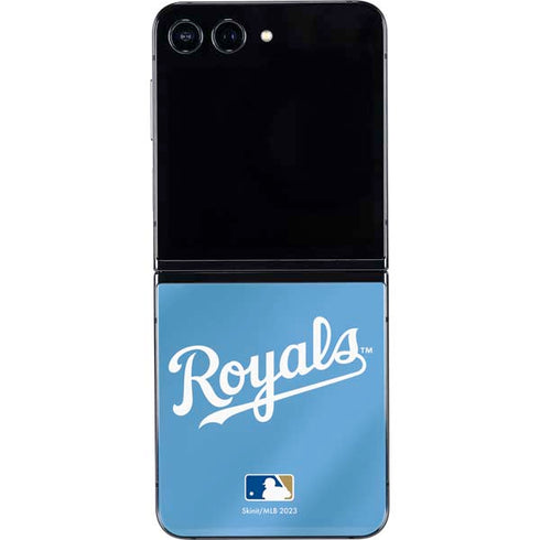 MLB Kansas City Royals Jersey Alternate Galaxy Z Flip5 5G Skin