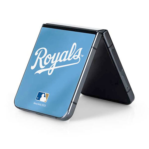 MLB Kansas City Royals Jersey Alternate Galaxy Z Flip5 5G Skin