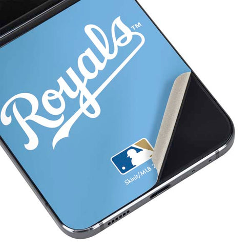 MLB Kansas City Royals Jersey Alternate Galaxy Z Flip5 5G Skin