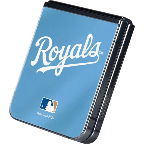 MLB Kansas City Royals Jersey Alternate Galaxy Z Flip5 5G Skin