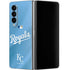 MLB Kansas City Royals Jersey Alternate Galaxy Z Fold4 5G Skin