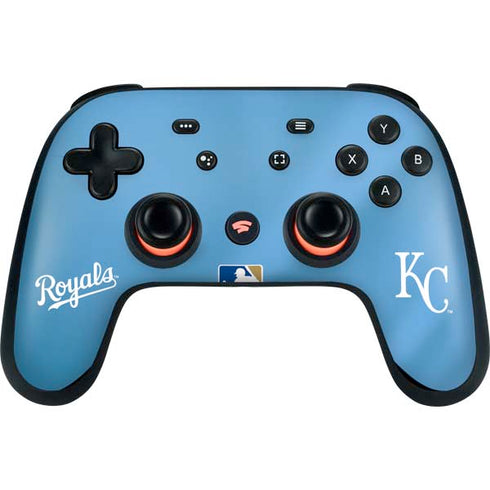 MLB Kansas City Royals Jersey Alternate Google Stadia Controller Skin