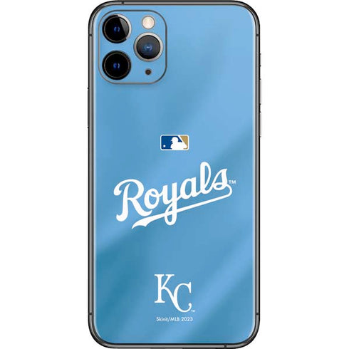 MLB Kansas City Royals Jersey Alternate iPhone 11 Pro Skin